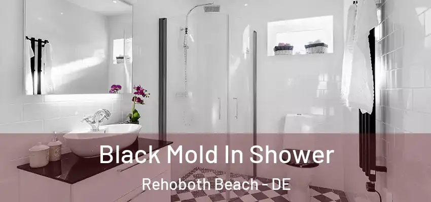 Black Mold In Shower Rehoboth Beach - DE